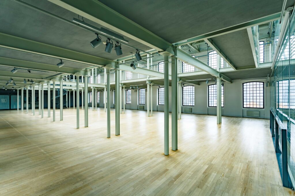 Modern Industrial Building Interior